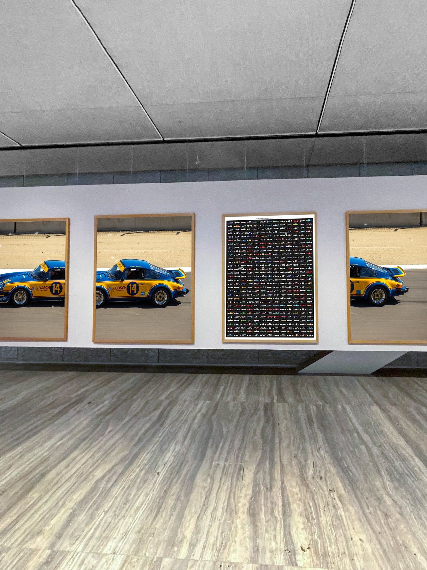 The Racing DNA Poster