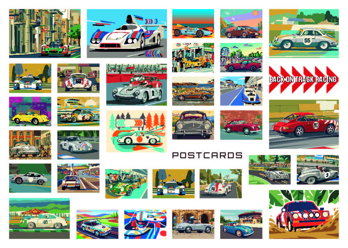 The Racing PostcARTs